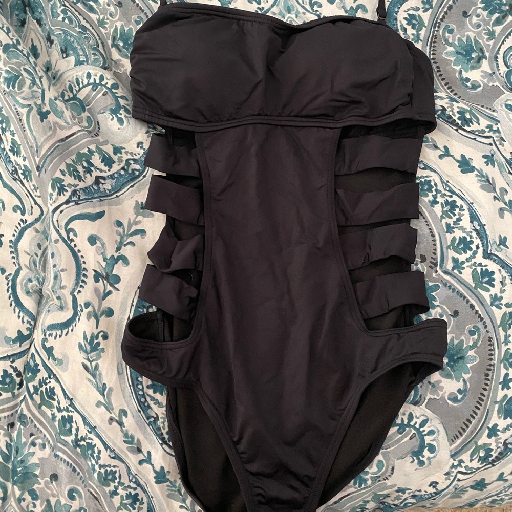 Black one piece